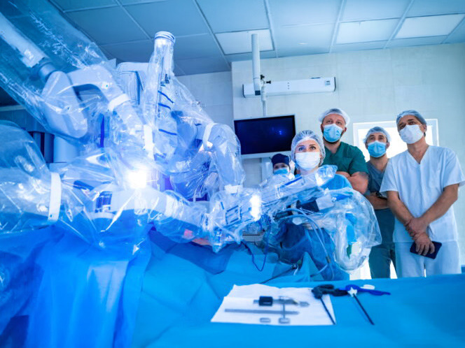 opération chirurgical robot assistée d'une hyperplasie bénine de la prostate